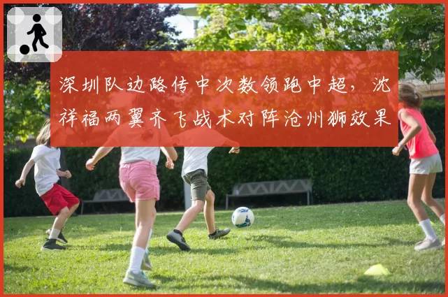 深圳队边路传中次数领跑中超,沈祥福两翼齐飞战术对阵沧州狮效果几何?